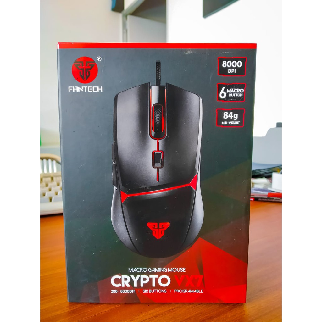 FANTECH GAMING MOUSE VX7 CRYPTO SERIES