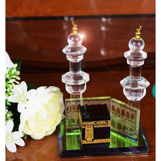 Miniatur Kristal Kabah 2 Menara Kaca Promo