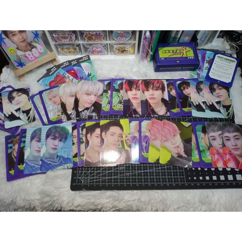 official matching card game nct dream md pop up store glitch mode