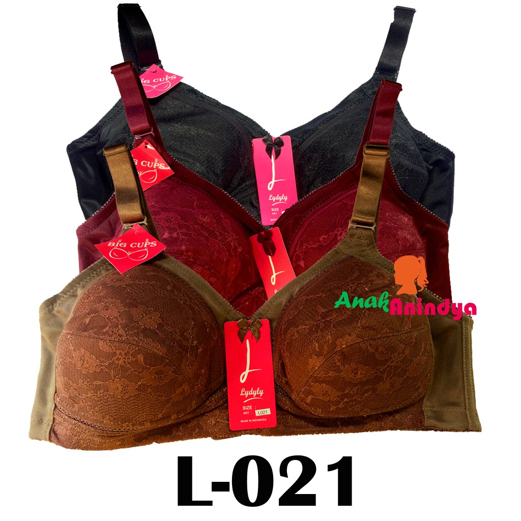 BH LYDYLY L021 BORKAT | BRA LYDYLY BIG CUP | BH TANPA KAWAT TANPA BUSA LYDYLY