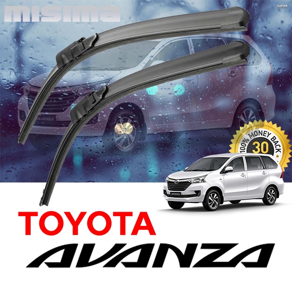 Wiper Depan HYBRID Set Toyota Avanza 2016 Premium