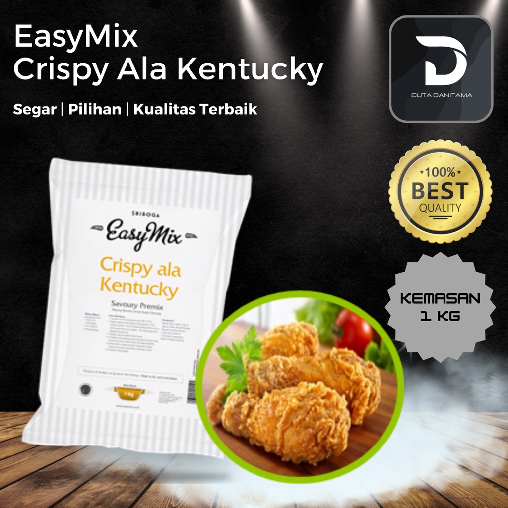 

EasyMix Crispy Ala Kentucky (Savory Premix's) 1 kg