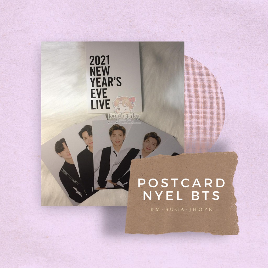 

READY STOCK POSTCARD NYEL BTS