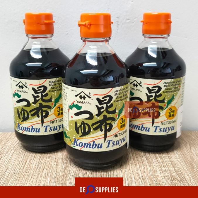 Jual Yamasa Kombu Tsuyu 300ml - Bumbu Sup Konbu Kecap Soup Saus Bumbu ...