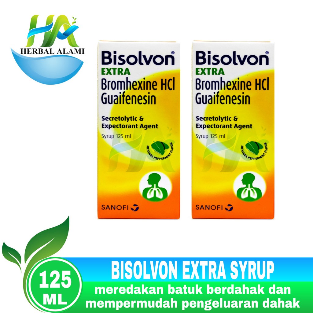 Bisolvon EXTRA Syrup 125ml - Sirup Batuk Berdahak