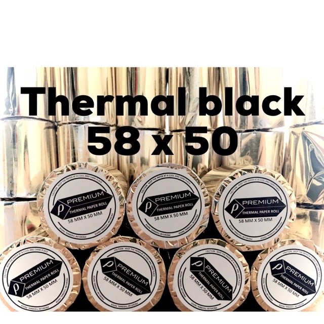 

Kertas Thermal Paper Roll struk kasir 58 x 50 Register roll Premium