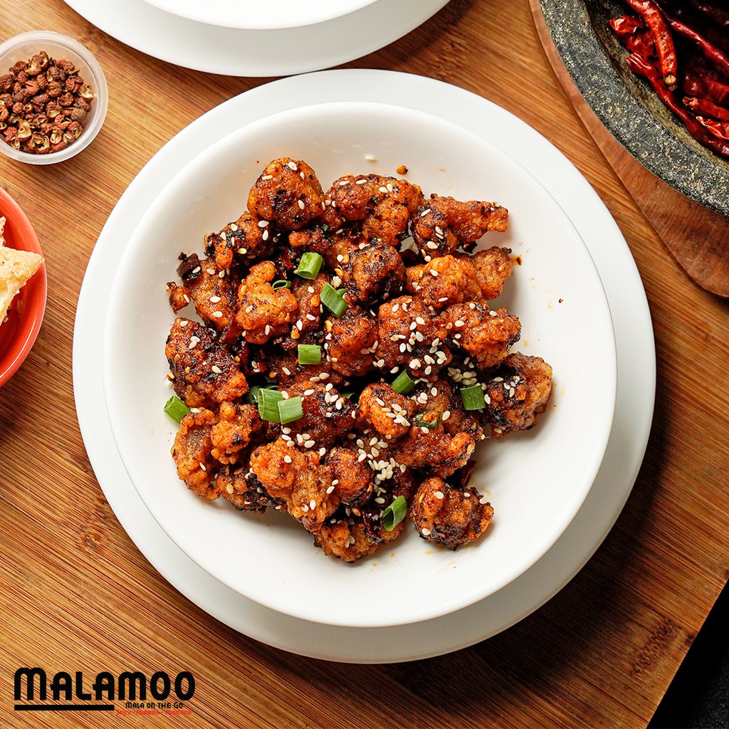 

Mala Popcorn Chicken, Malamoo Frozen Pre-cooked