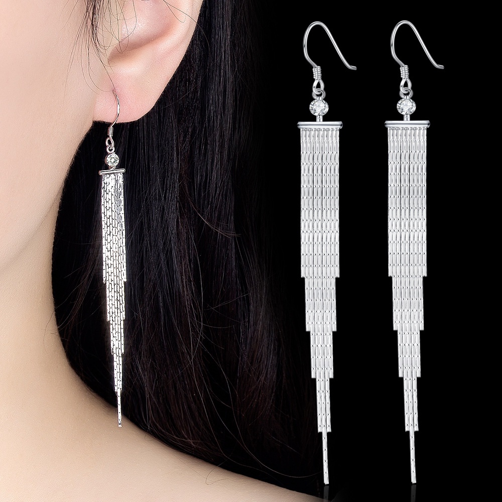 Anting Perak 925 Wanita Temperamen Peri Perhiasan Fashion