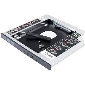 SSD HDD Caddy slim 9.5mm merk second kedi cadi cady ketdi catdi