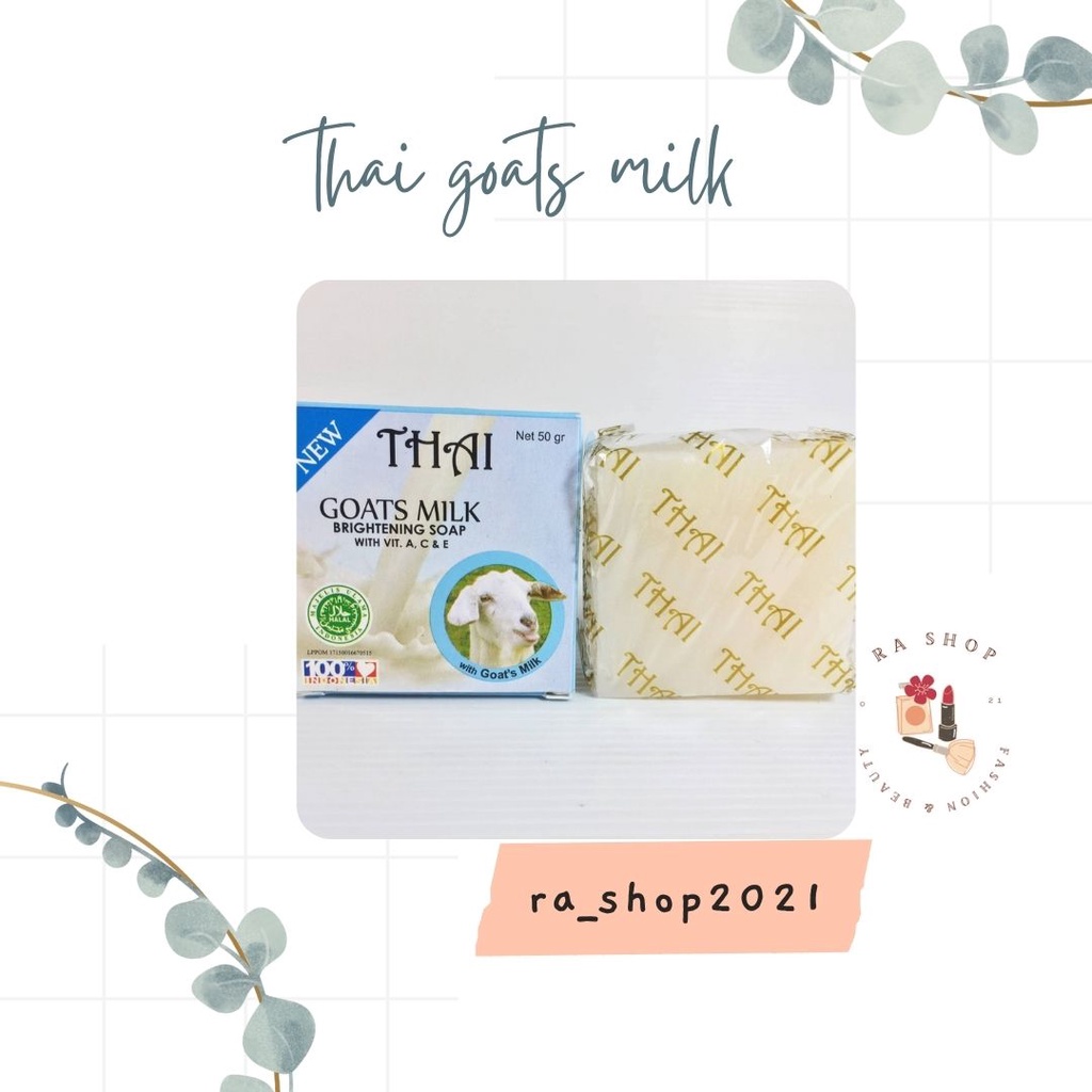 thai goats milk soap
