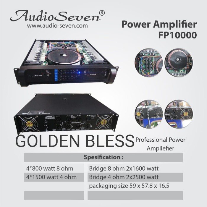 Power Audio seven FP 10000 original product