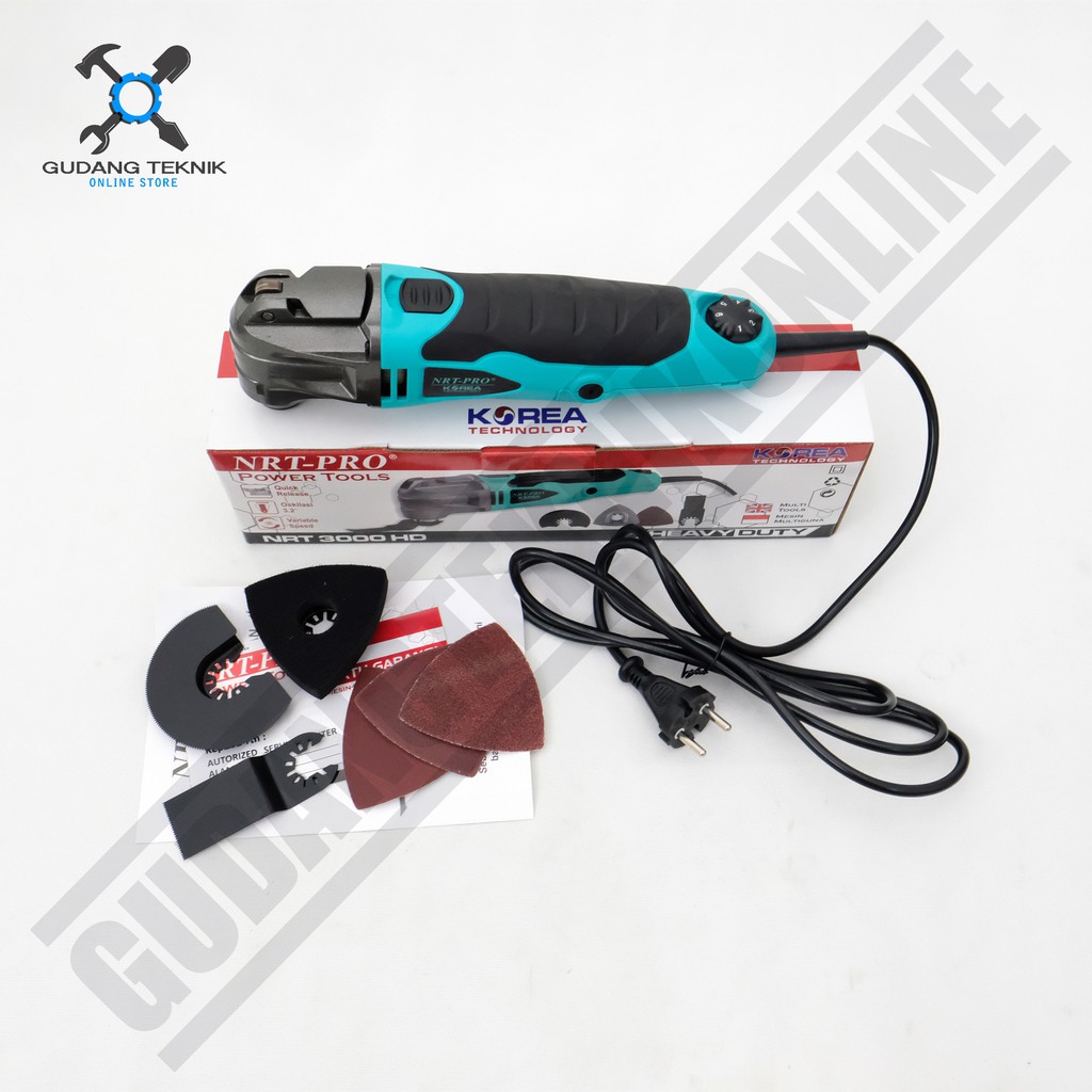 Mesin Multiguna NRT 3000 HD - Mesin Oskilasi Multi Tool Cutter Sand NRT Pro