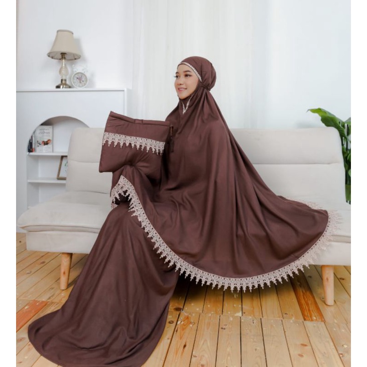 mukena dewasa renda terbaru mukena premium super jumbo