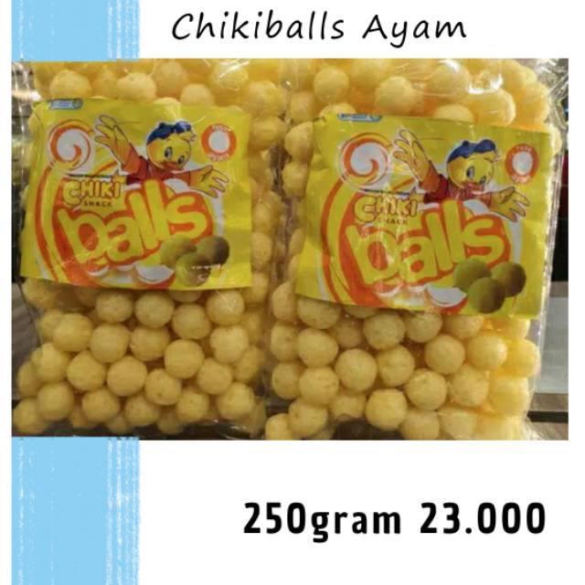 

Chikiballs Ayam netto 200gram