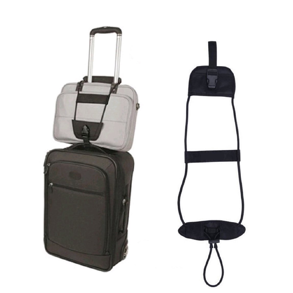 Oxford Cloth 55cm Travel Bag Luggage Suitcase Adjustable Belt Strap Accessory UK
