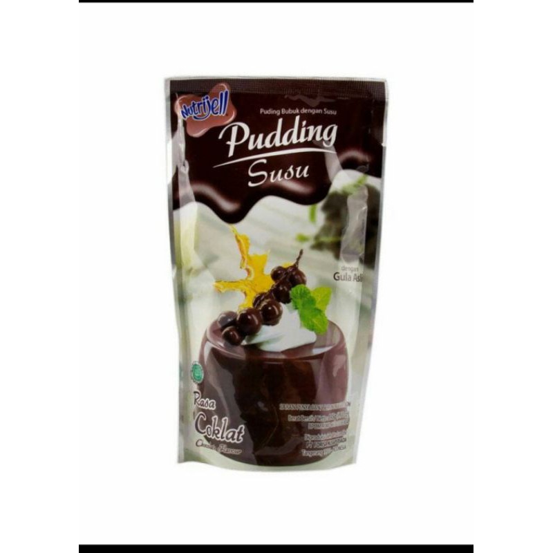 

pudding susu coklat nutrijell 145gr