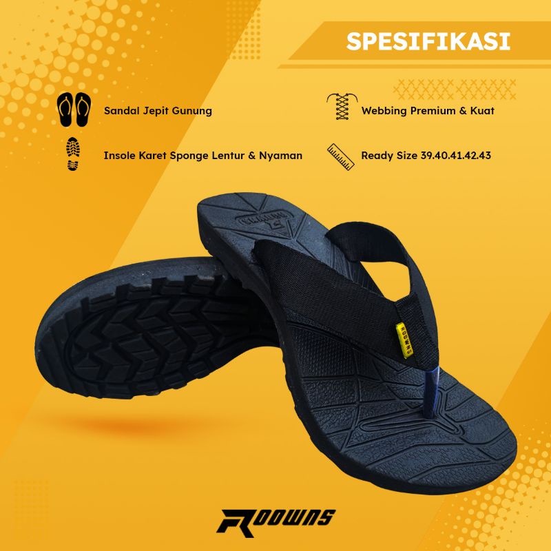 Sandal Jepit Sendal Gunung Pria Wanita Hiking Premium Frox