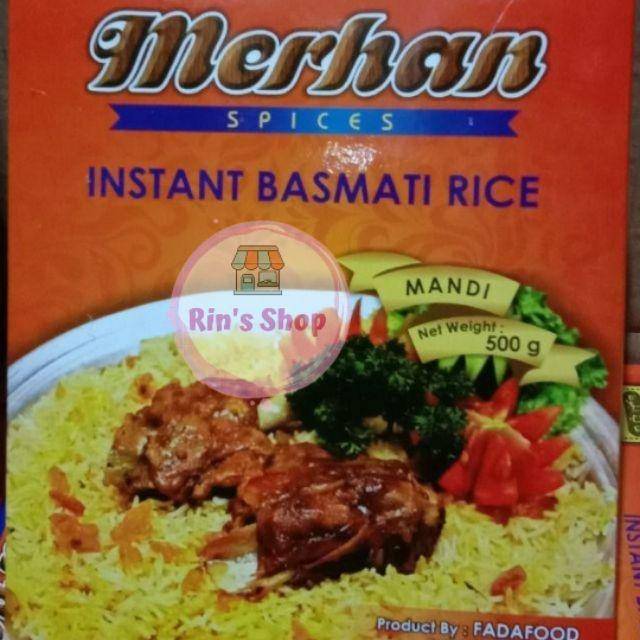 

Beras Basmati Instan Bumbu Mandhi Merhan Basmati Rice