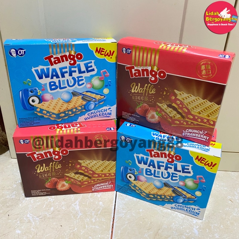 BELI 3 LEBIH HEMAT Tango Waffel Import Tango waffle blue / Tango Crunch Strawberry