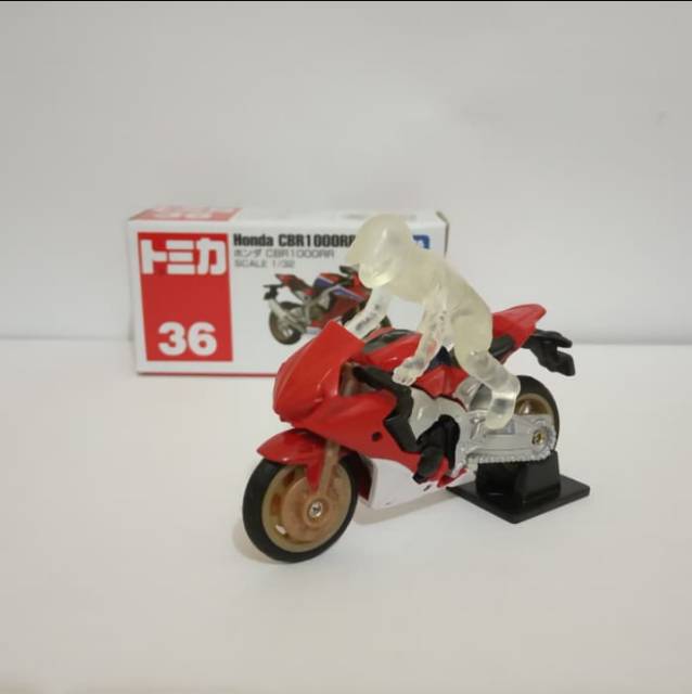 Miniatur Honda CBR1000RR diecast motor sport Tomica no 36 murah
