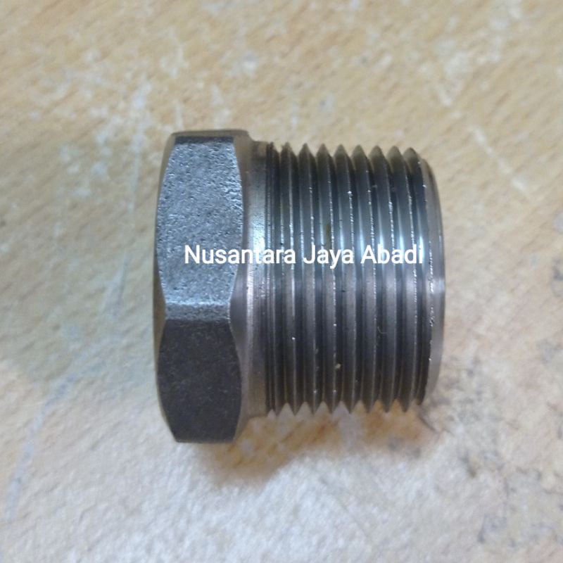 Bushing Vring Vlok Ring Besi A105 NPT 3000 Psi 1 x 1/4 " inchi