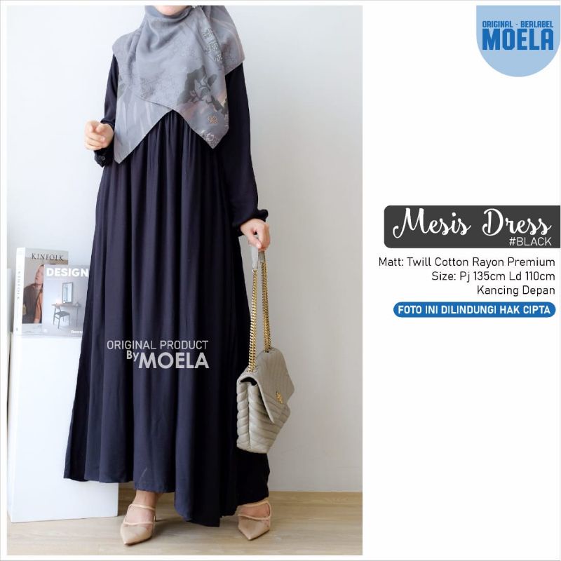 mesis dress black