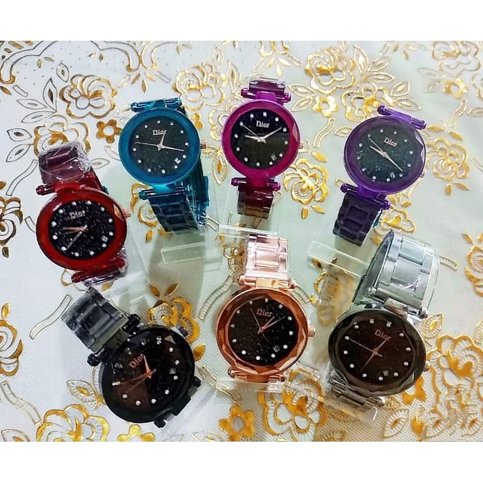 nyaman di tangan/ Jam Tangan Dior Rantai Wanita Stainless steel