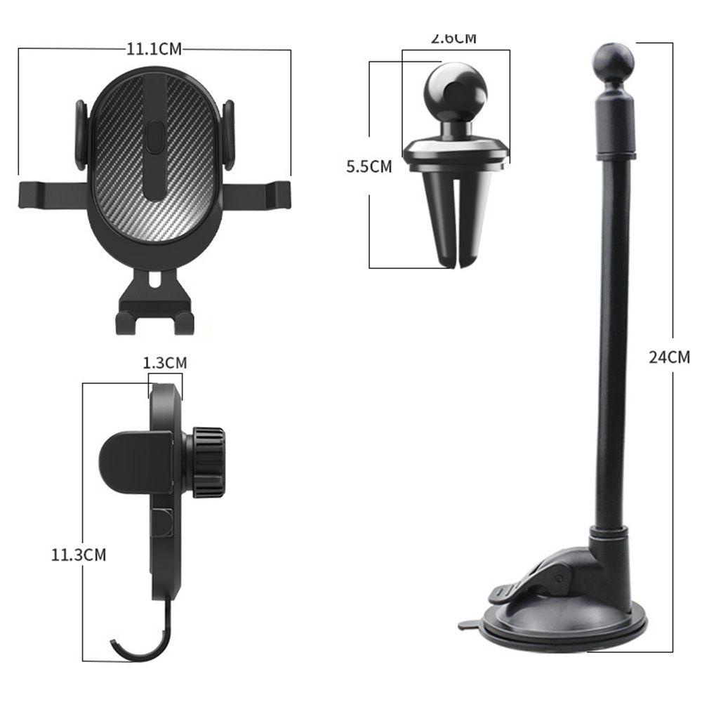 Preva Dudukan Kendaraan Baru Universal Mount Aksesoris Mobil GPS Holder Suction cup bracket