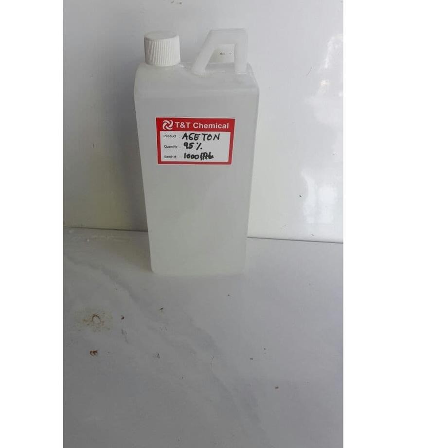 ☛ aseton aceton asseton murni pembersih kutek noda tinta 500ml 95% ֍