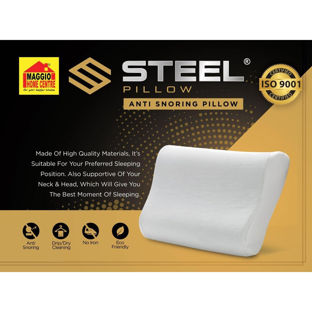 Bantal Kesehatan - Bantal Anti Ngorok - Maggio Steel