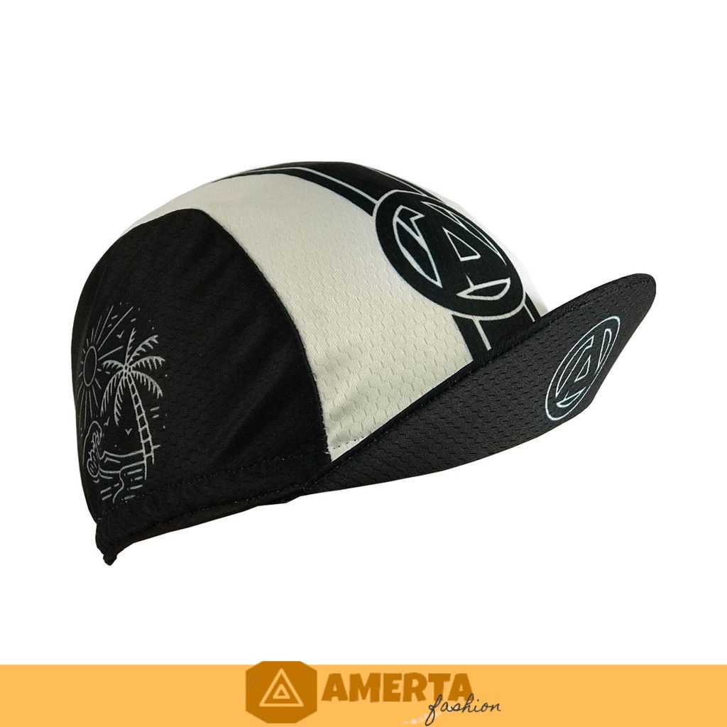 Topi Goes Bahan Drifit / Topi Sepeda Bahan Drifit