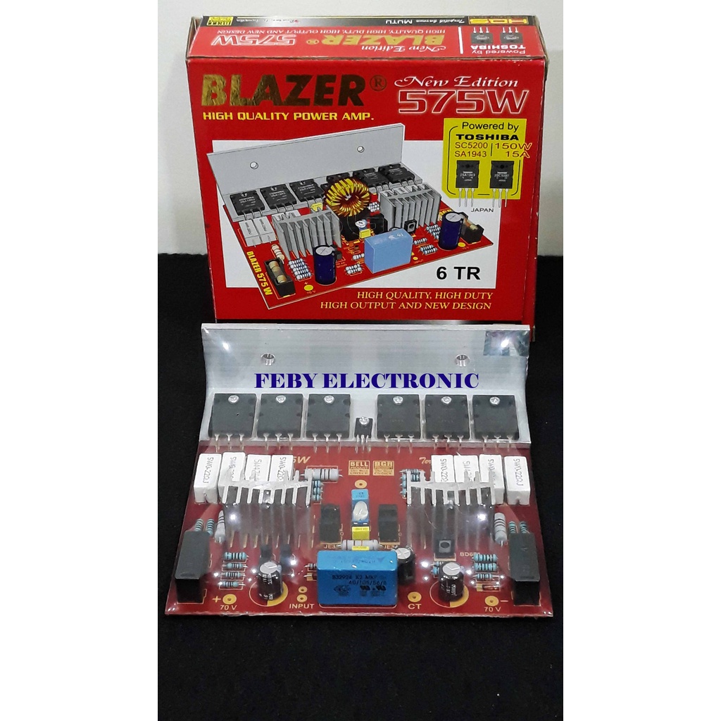 POWER BLAZER 575W + TRANSISTOR Toshiba