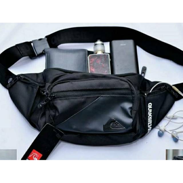 TAS QUICKSILVER / TAS QUICK SILVER / TAS WAISTBAG QUICKSILVER/ TAS SELEMPANG QUICK SILVER/ WAIST BAG