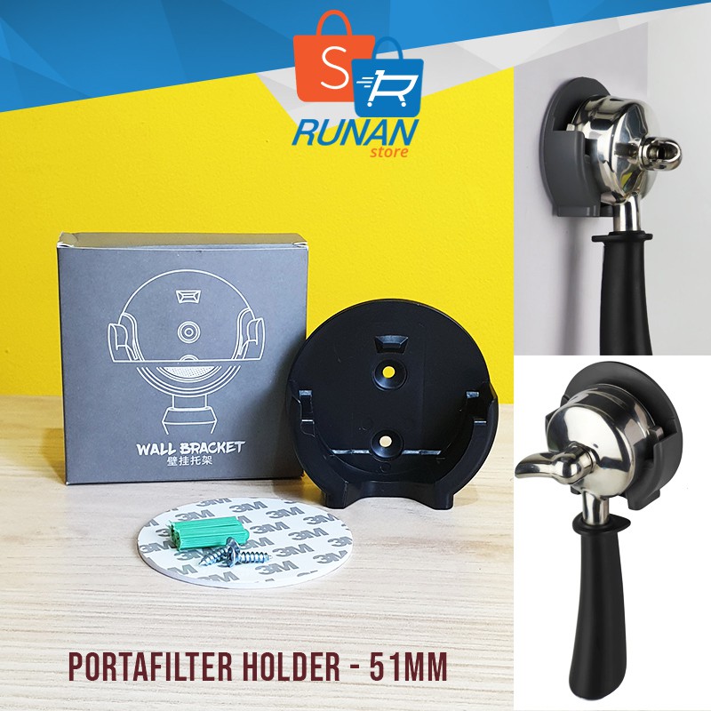 Portafilter Holder 51mm Wall Mount - Gantungan Portafilter 51 mm