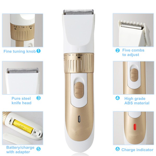 KEMEI KM-9020 Rechargeable Electric Hair Clipper