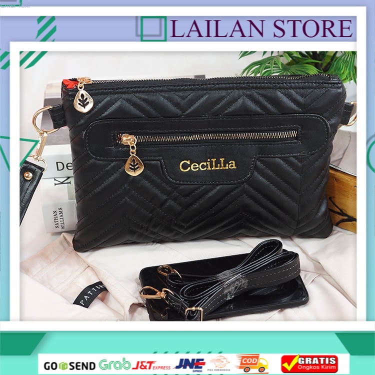 [ LS ] - Tas Cluth Wanita Cevron Series 3 Motif /Tas Dompet Wanita Terbaru/Dompet Besar/Tas Kondanga