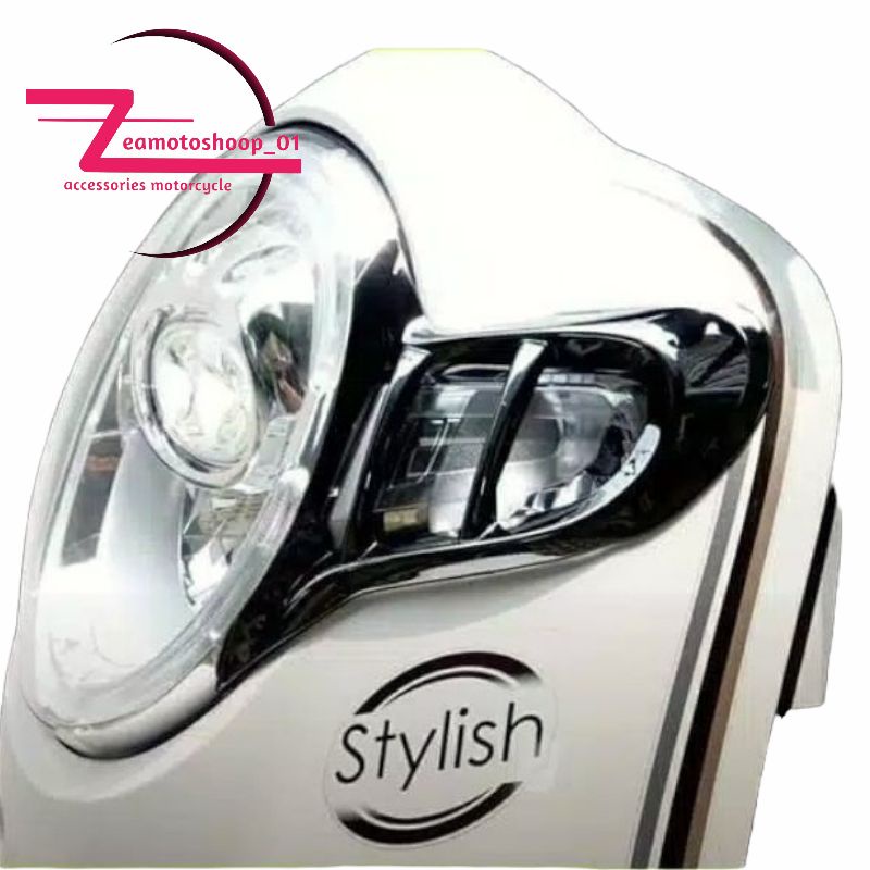 LAMPU DEPAN SCOOPY-ALIS LAMPU DEPAN SCOOPY-AKSESORIS SCOOPY