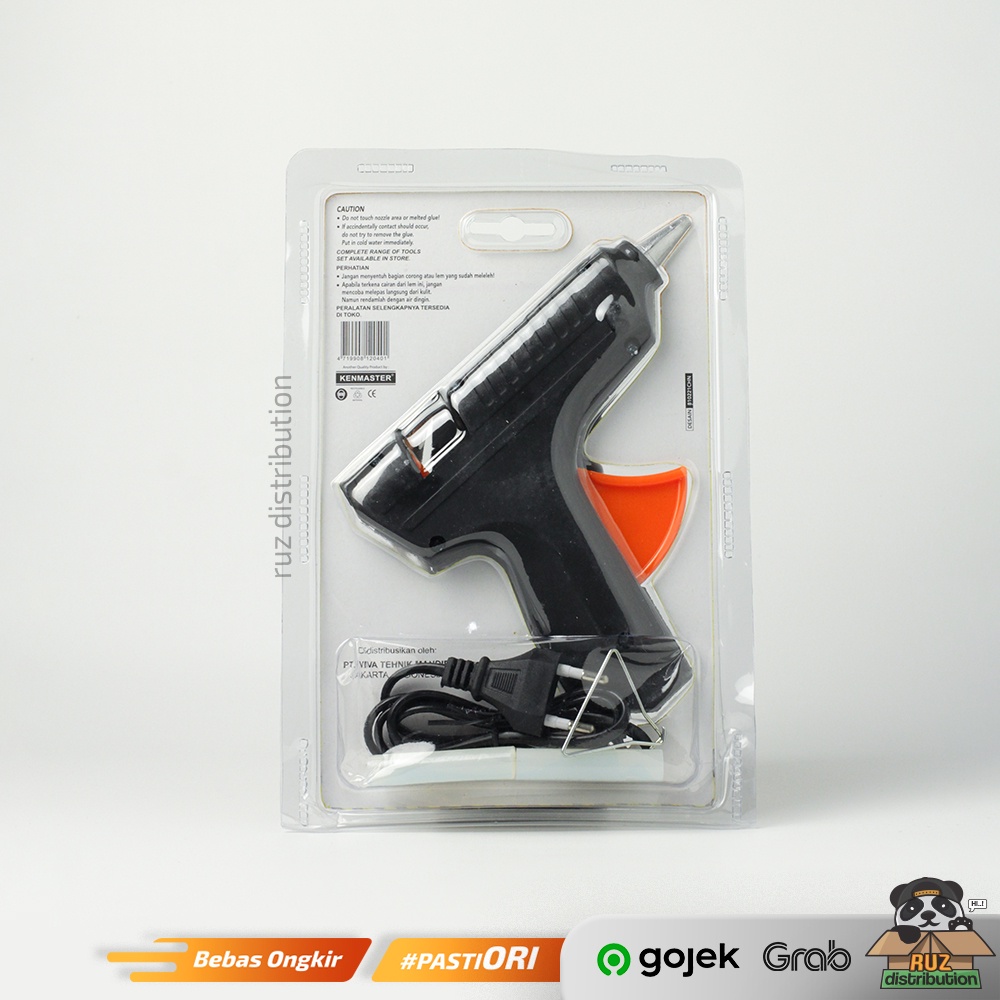 KENMASTER Glue Gun 40 WATT Switch ON OF Lem Tembak 40W