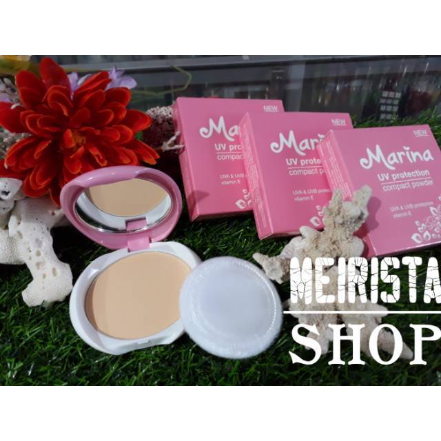 MARINA UV COMPACT POWDER/BEDAK PADAT MARINA/MARINA