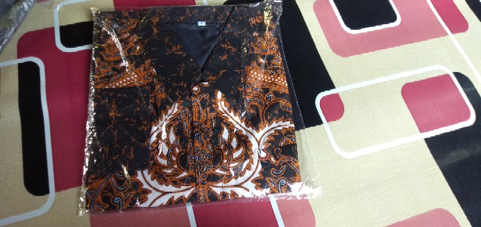 Manuk Tarung Kemeja Batik Full Furing Katun Halus Sragenan