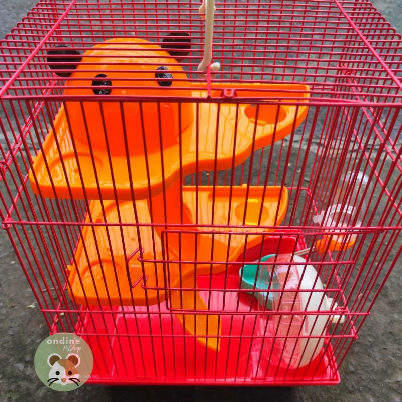[ONDINE PETSHOP] Kandang Hamster Tingkat HC65-5