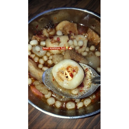 

Baso aci ayam mercon