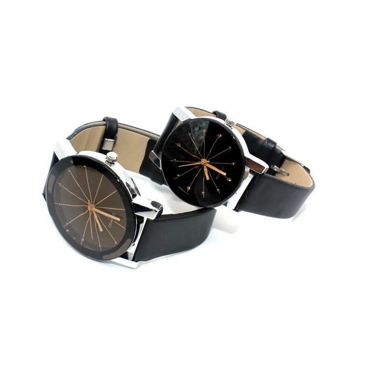 FYGALERY J110 Jam Tangan Couple Jam Analog Wanita Pasangan Fashion Kekinian-8