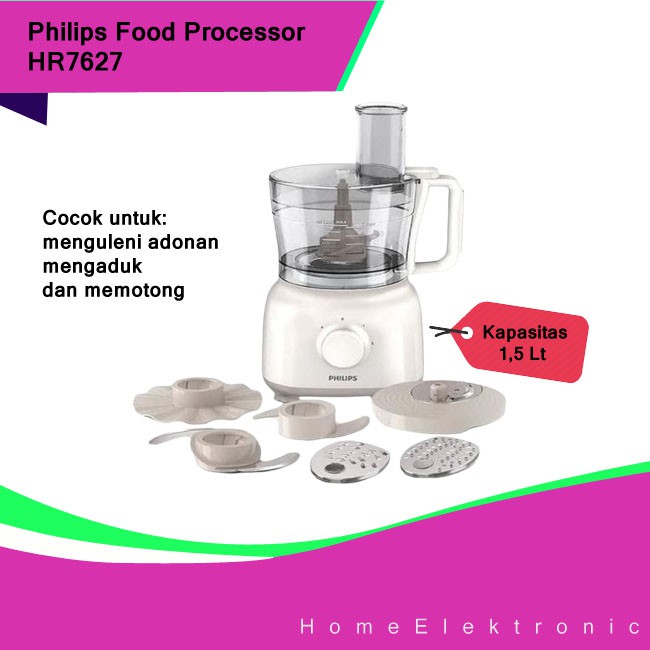 Original Philips Food Processor HR7627 / HR-7627 / HR 7627 FREE BUBLEWRAP