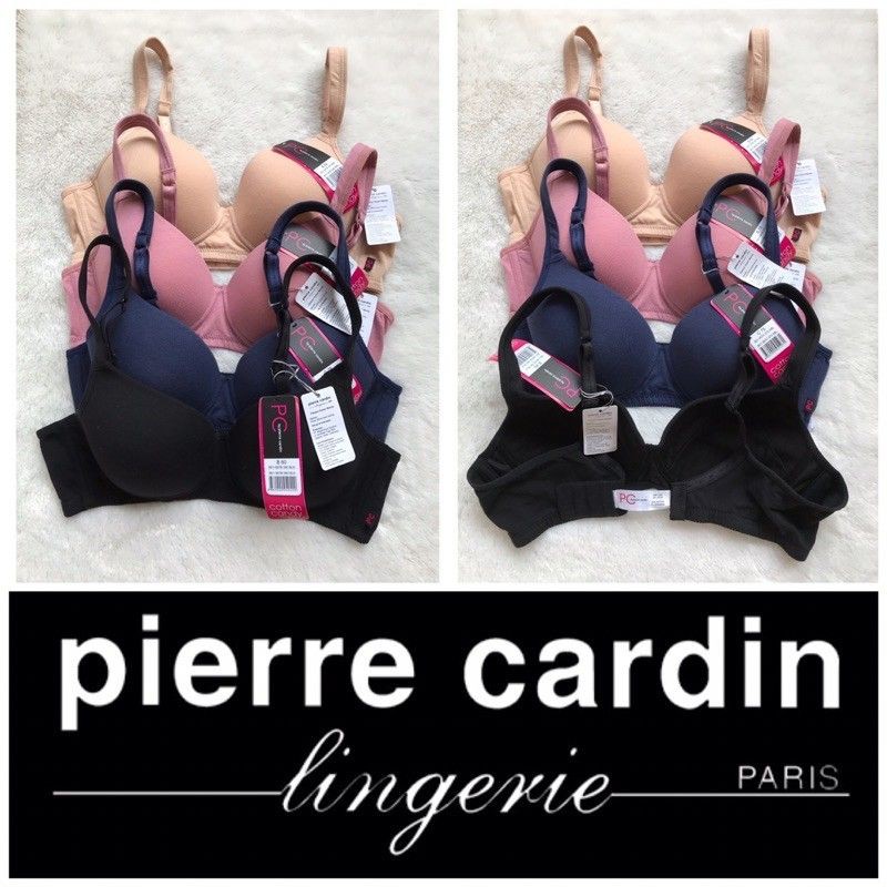 Pierre Cardin Bra Tanpa Kawat Busa Tipis Size 36D