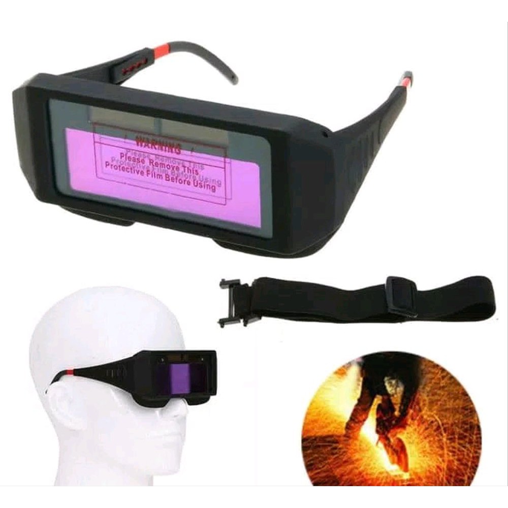 Jual Kacamata Las Otomatis Kacamata Auto Darkness Welding Glasses