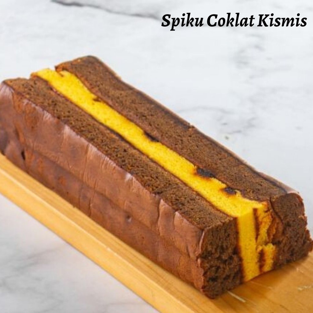 

Spikoe/Spiku/Kue Lapis Surabaya Coklat Kismis Enak Moist dengan Resep Kuno