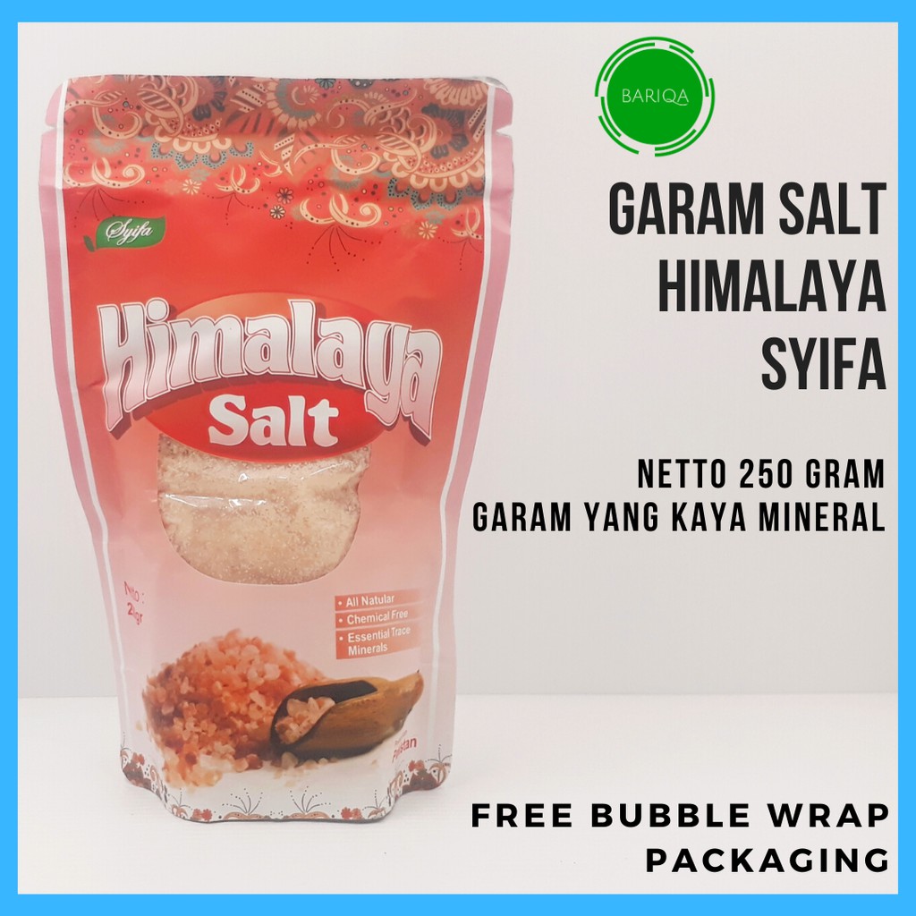 

Garam Salt Himalaya Syifa 250 Gram Kaya Mineral