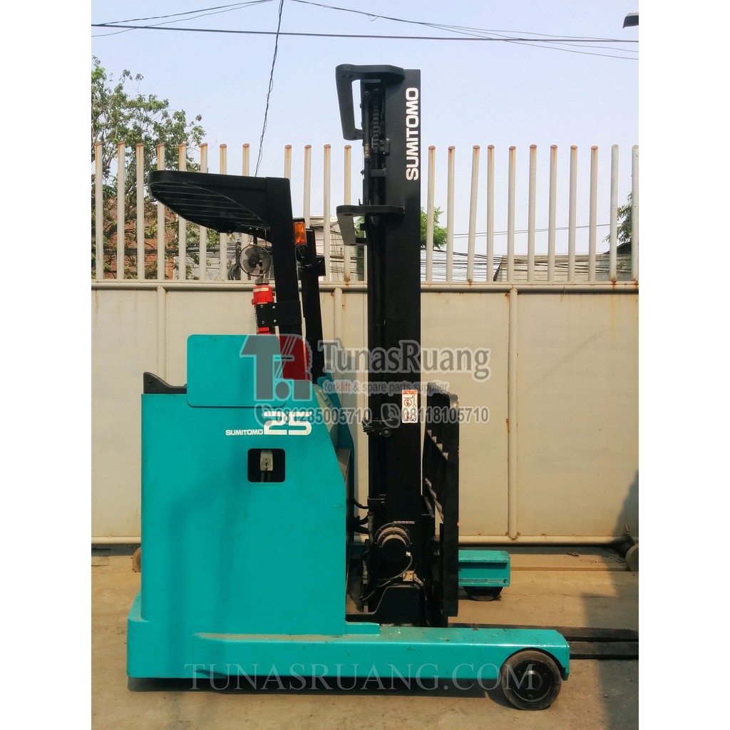 Sumitomo Forklift Baterai 2.5 Ton 6 Meter Trilift JABODETABEK