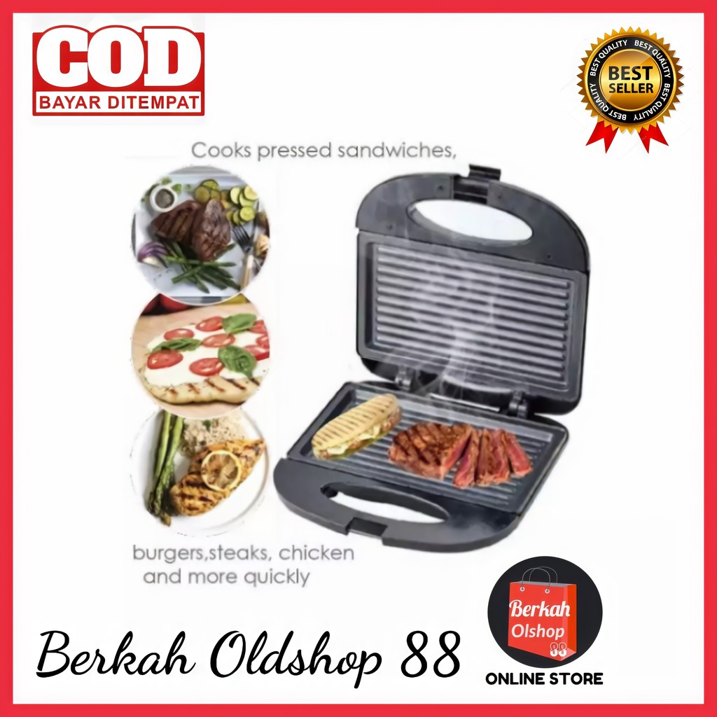 Berkah Oldshop 88 - Sonifer sandwich maker SF-6046 pemanggang sandwich